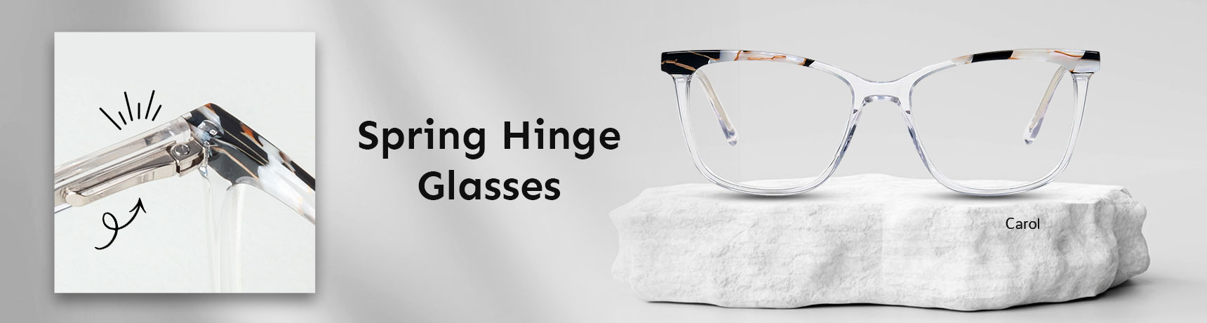 Eyeglasses 2025 spring hinge