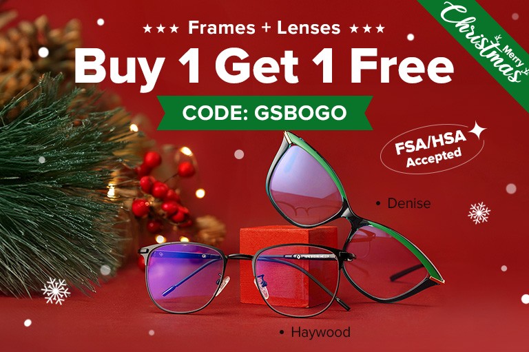 Buy one get one free glasses deals