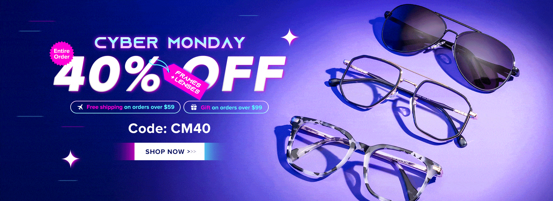 40% Off Entire Order