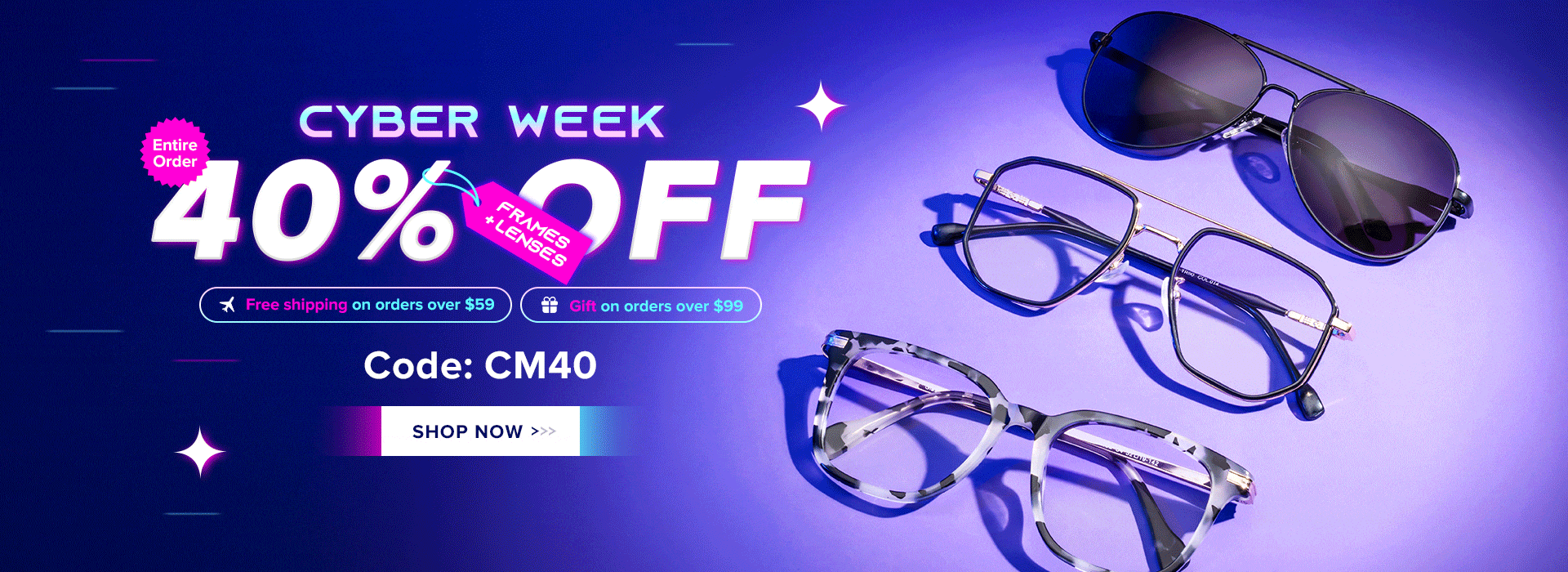 40% Off Entire Order