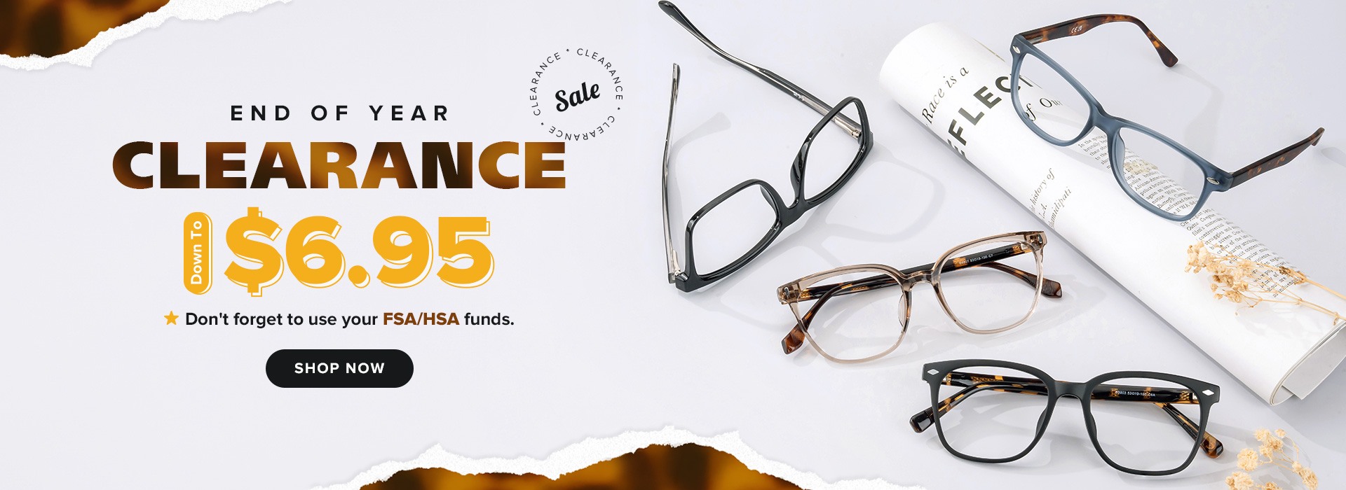 end of year clearance