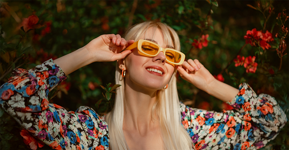 stylish rectangle glasses