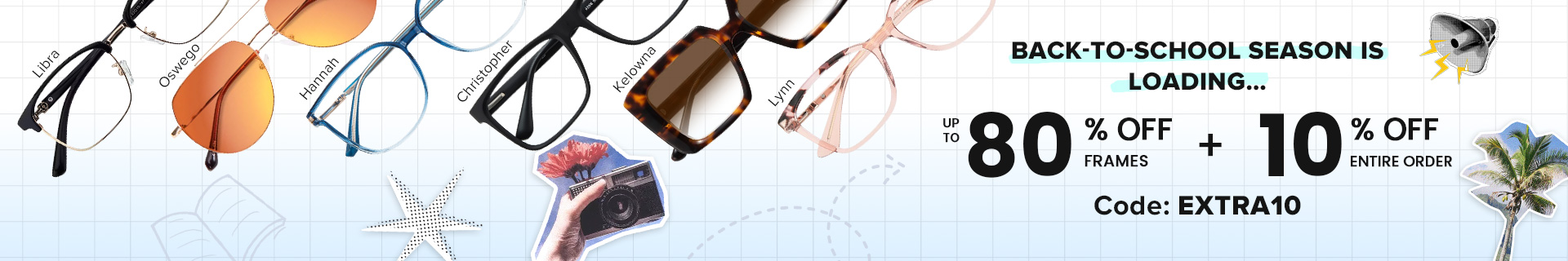Back to School Eyeglasses