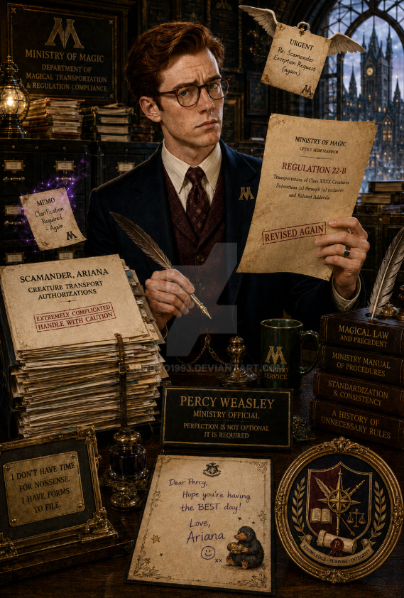 Percy Weasley Browline Glasses