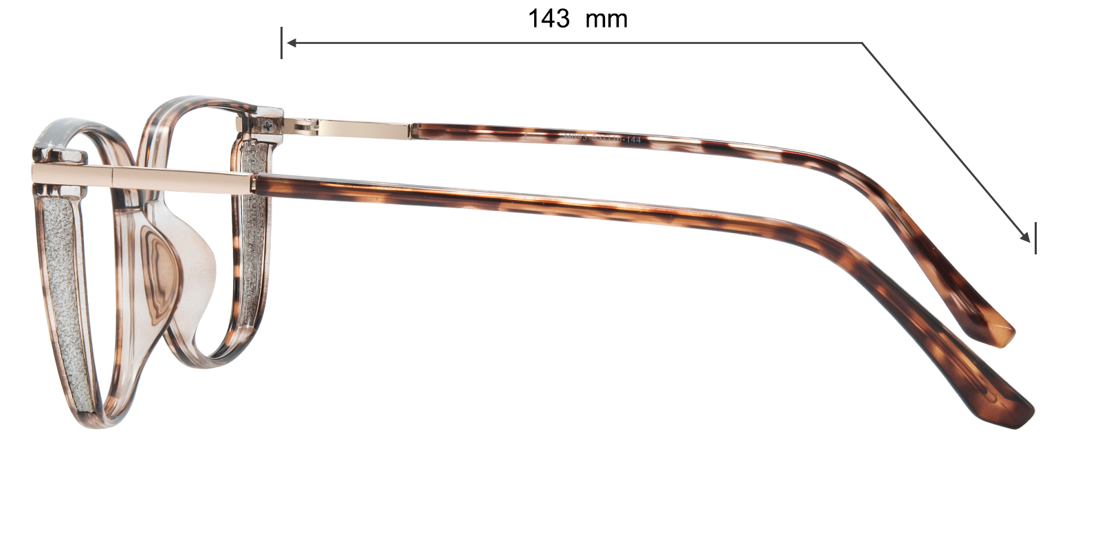 Hannah Cat Eye Silver Eyeglasses | GlassesShop