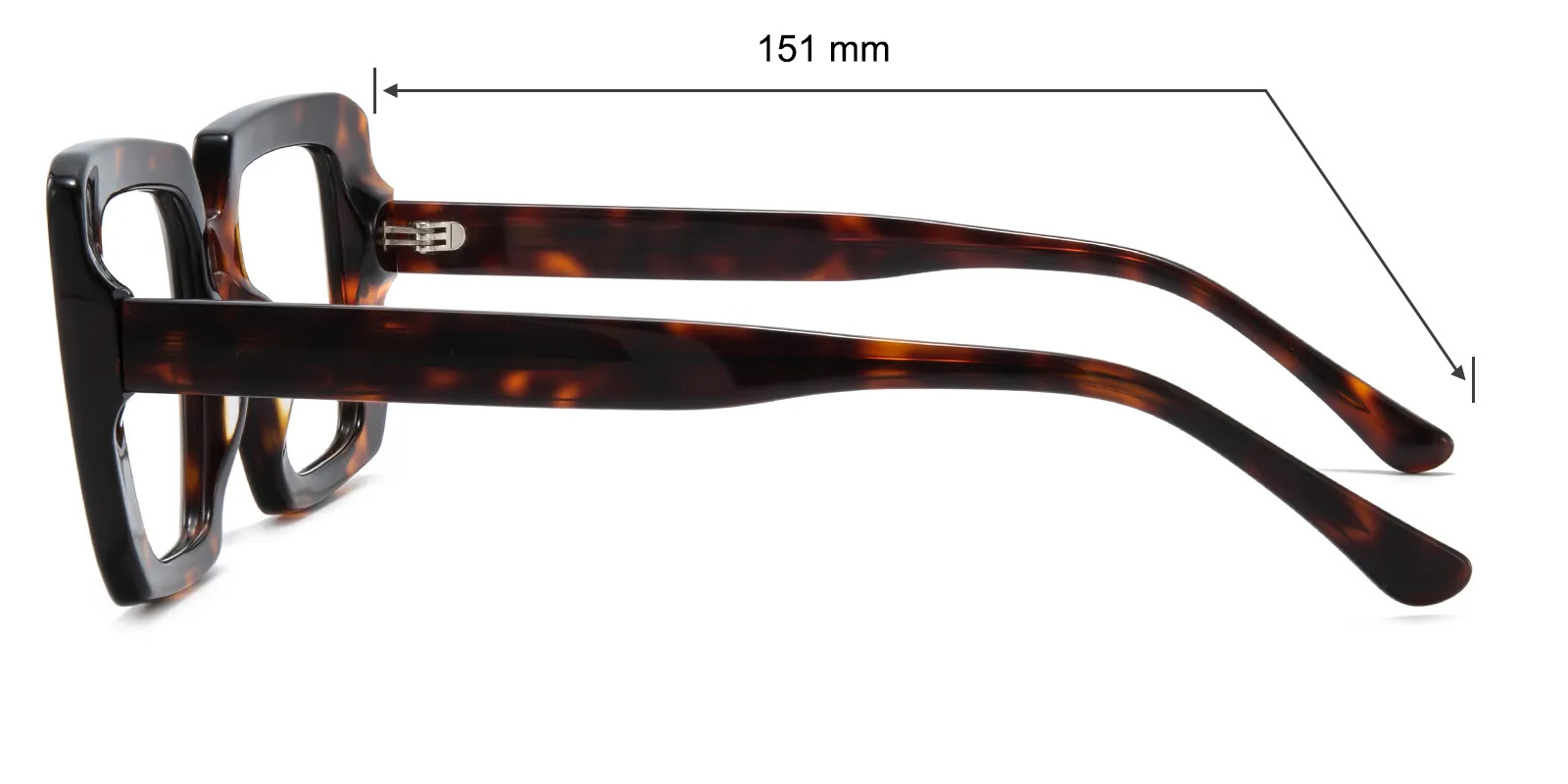 Jonesboro Square Tortoise Eyeglasses | GlassesShop