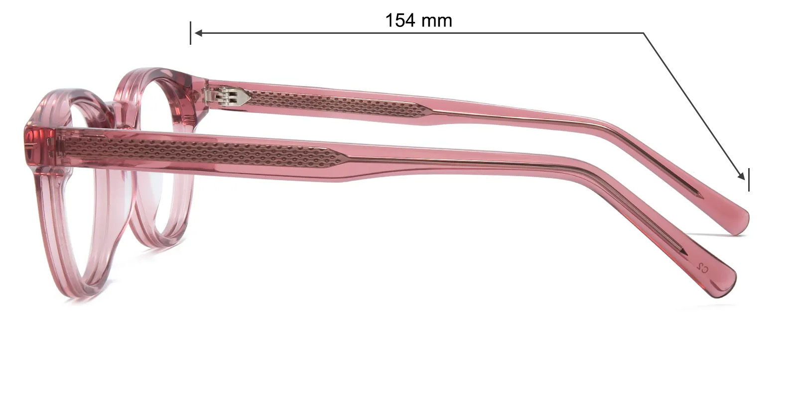 Oakland Round Purple Eyeglasses | GlassesShop