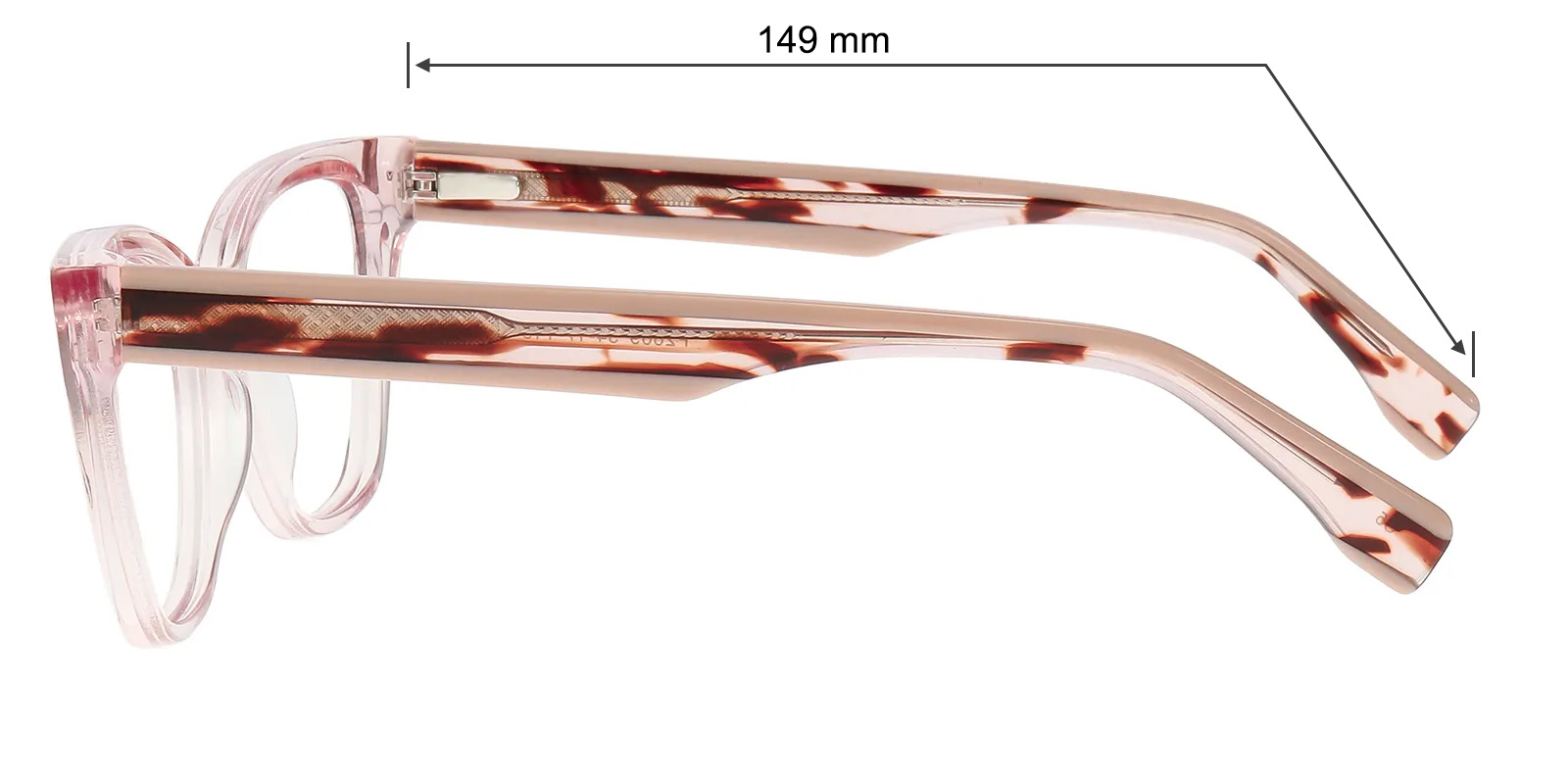 Hedda Cat Eye Pink Photochromic Glasses | GlassesShop