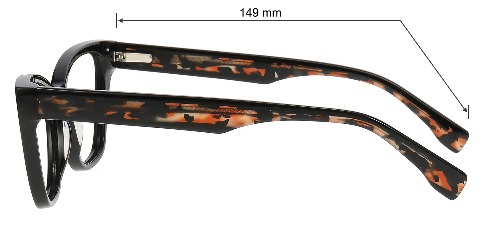Hedda Cat Eye Black Eyeglasses | GlassesShop