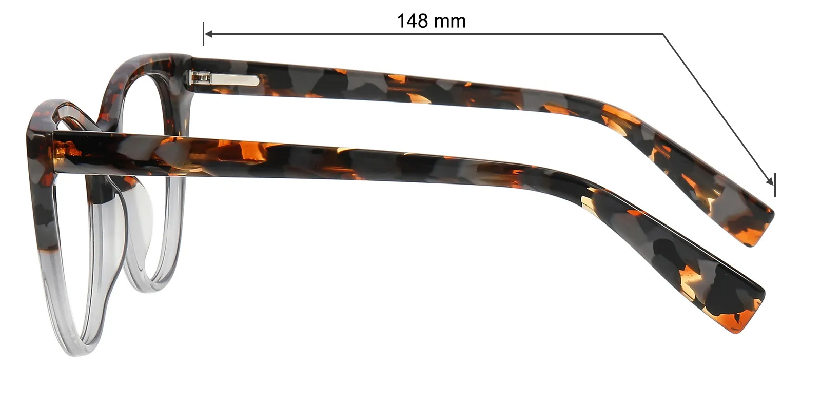 Judith Cat Eye Tortoise/Blue Eyeglasses | GlassesShop