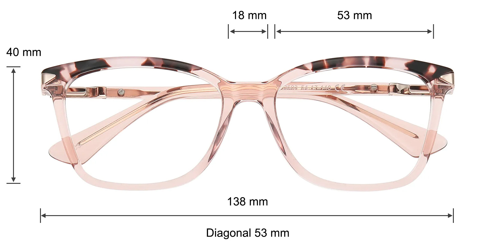 Lynn Cat Eye Pink Blue Light Glasses | GlassesShop