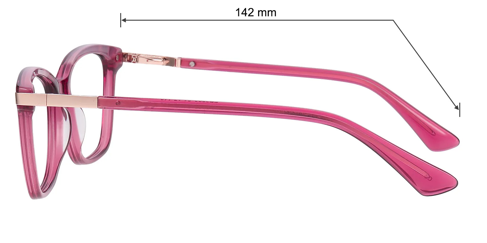 Lynn Cat Eye Purple Eyeglasses | GlassesShop