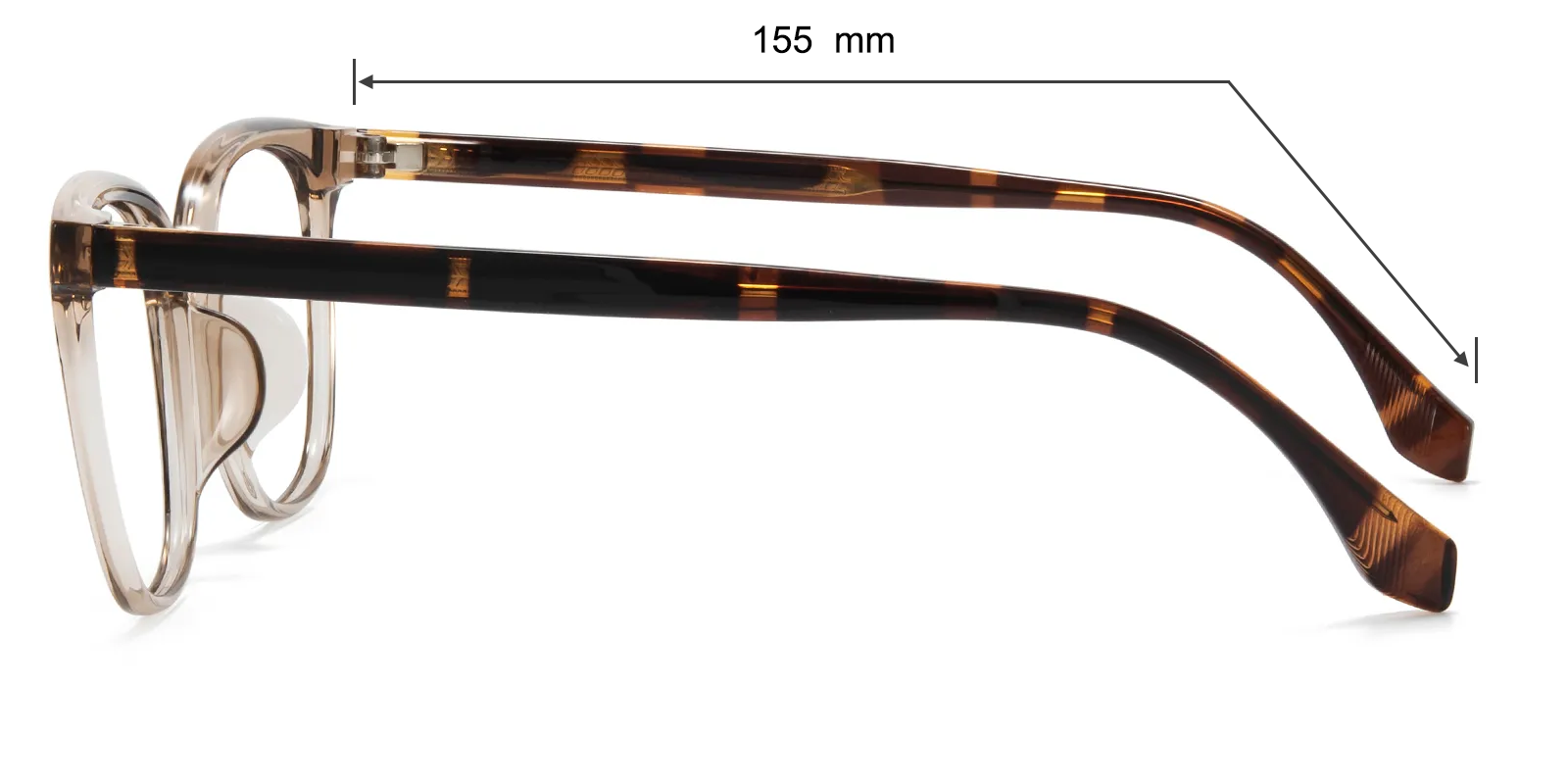 Raleigh Cat Eye Champagne/Tortoise Eyeglasses | GlassesShop