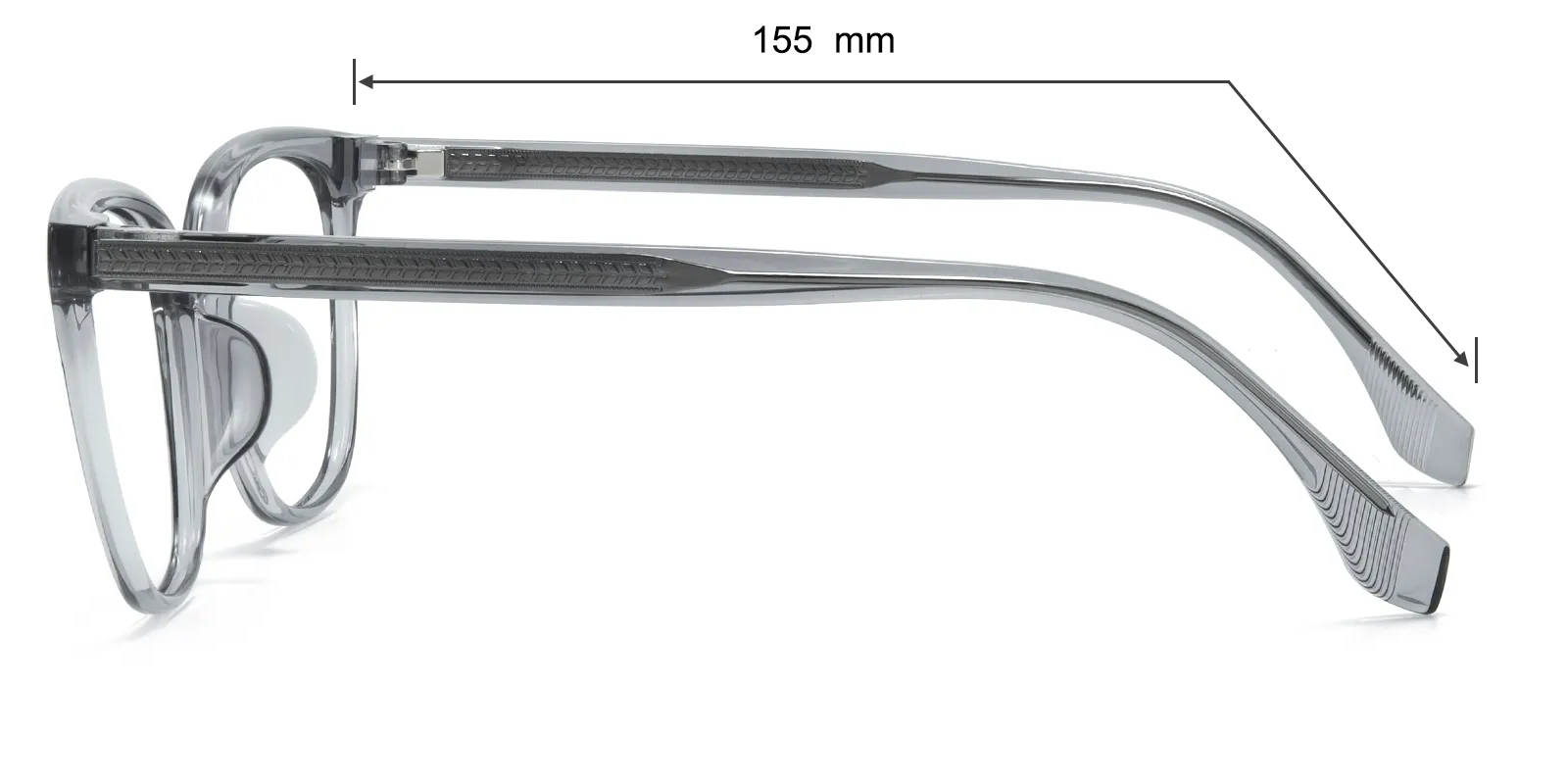 Raleigh Cat Eye Gray Eyeglasses | GlassesShop