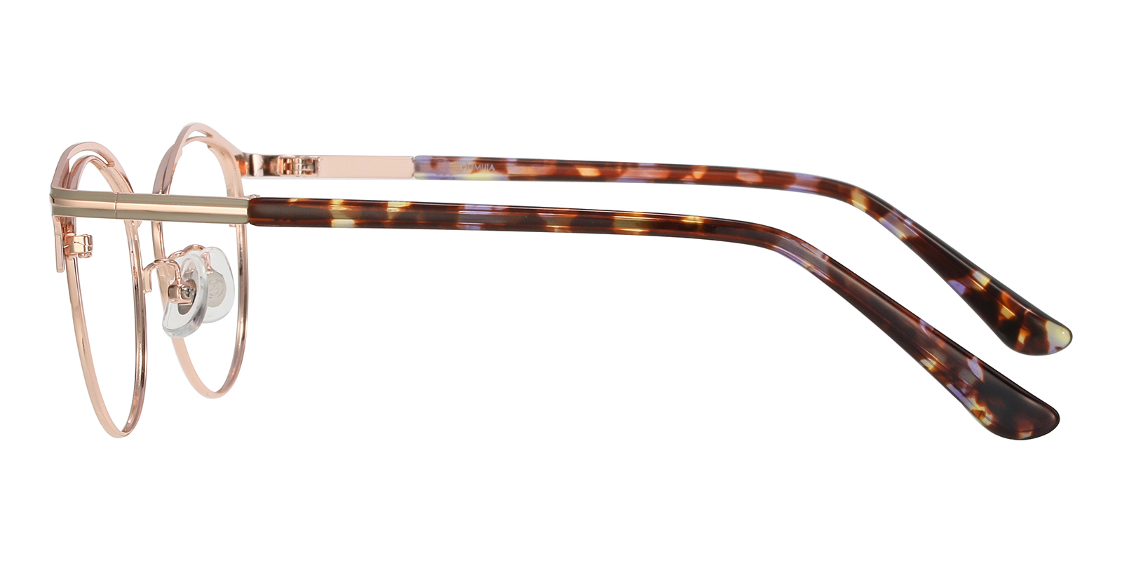 1pc Oval Cat Eye Metal Fashion Glasses, High-End Retro Personality Versatile Amazon.com: FEISEDY Retro Oval Cat Eye Sunglasses for Women  main image 2