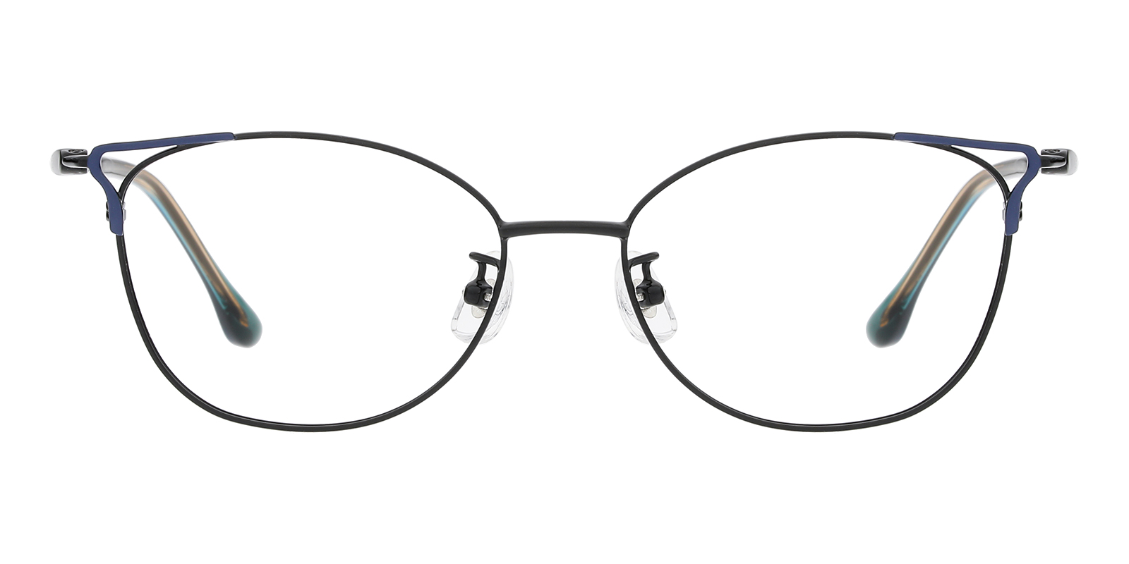 Catherine Oval,Cat Eye Golden/Red Eyeglasses | Glassesshop