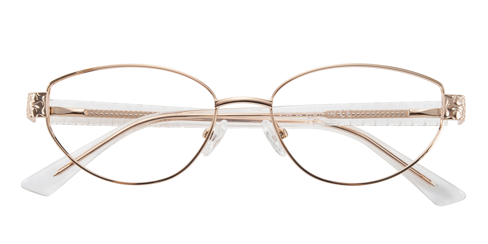 Cornelia Oval,Cat Eye Rose Gold Eyeglasses | GlassesShop