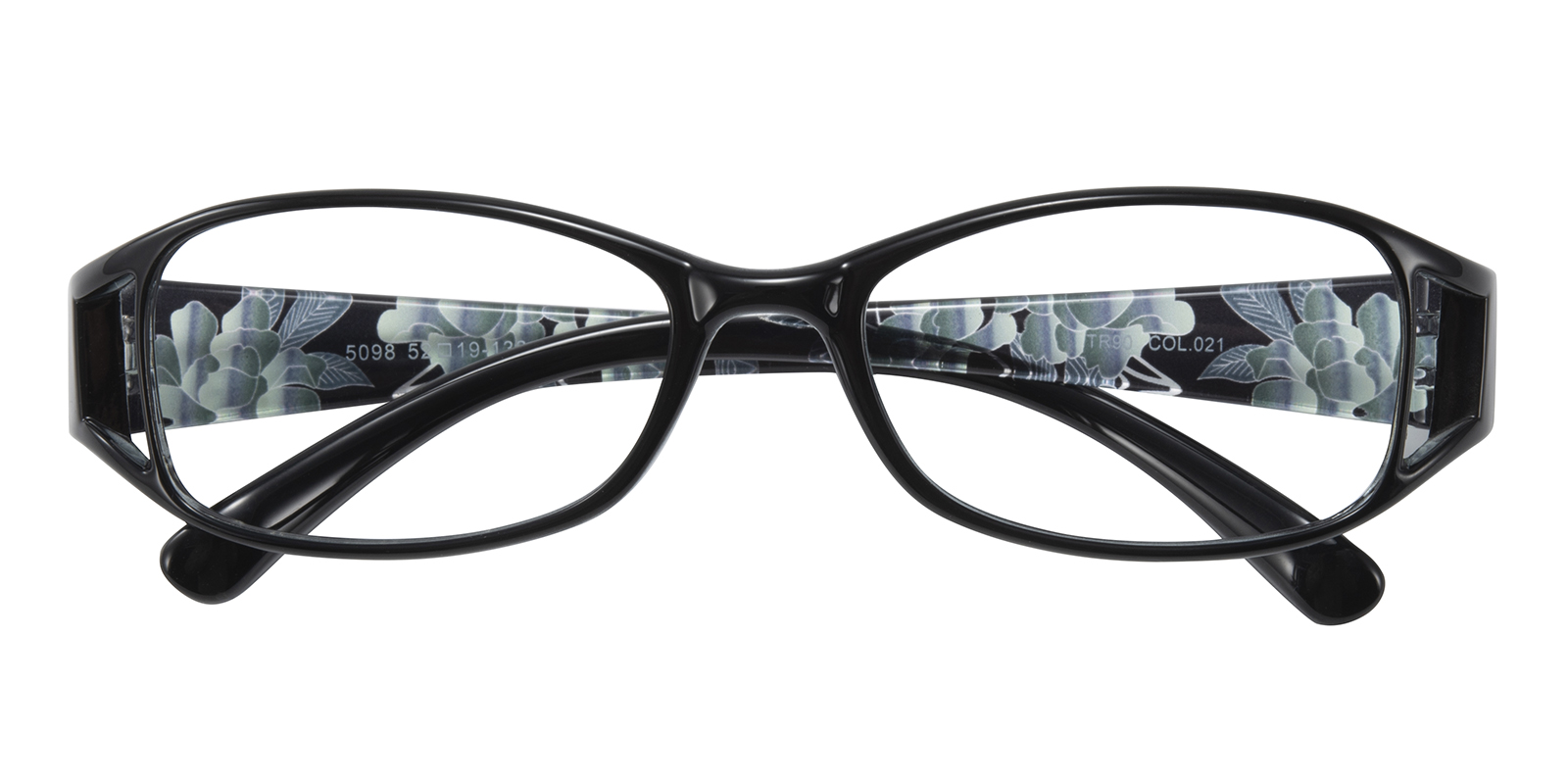 Tiffen Oval Black Eyeglasses | Glassesshop
