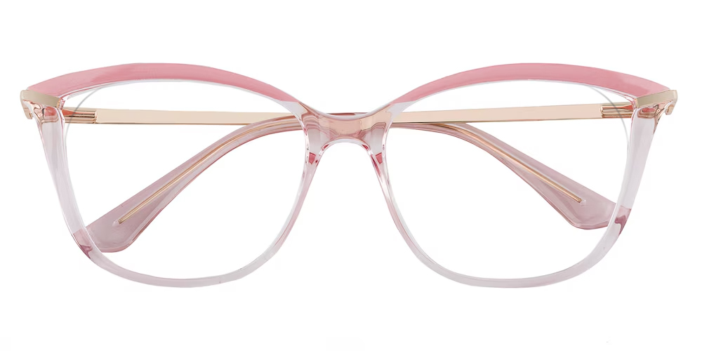 Denise Cat Eye Pink Eyeglasses | Glassesshop