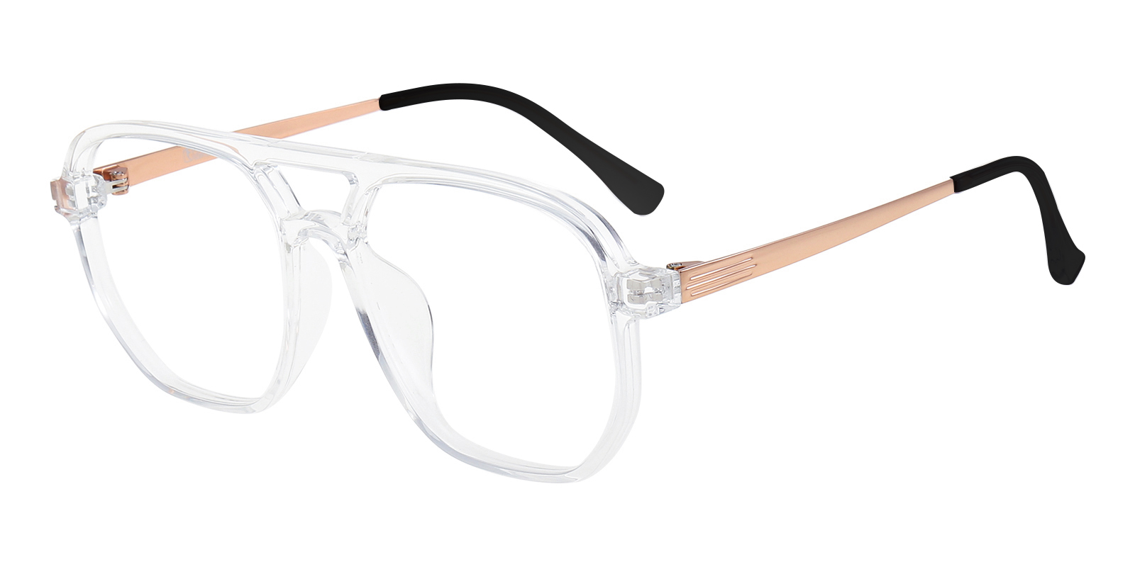 Lansing Aviator Clear Photochromic Glasses GlassesShop