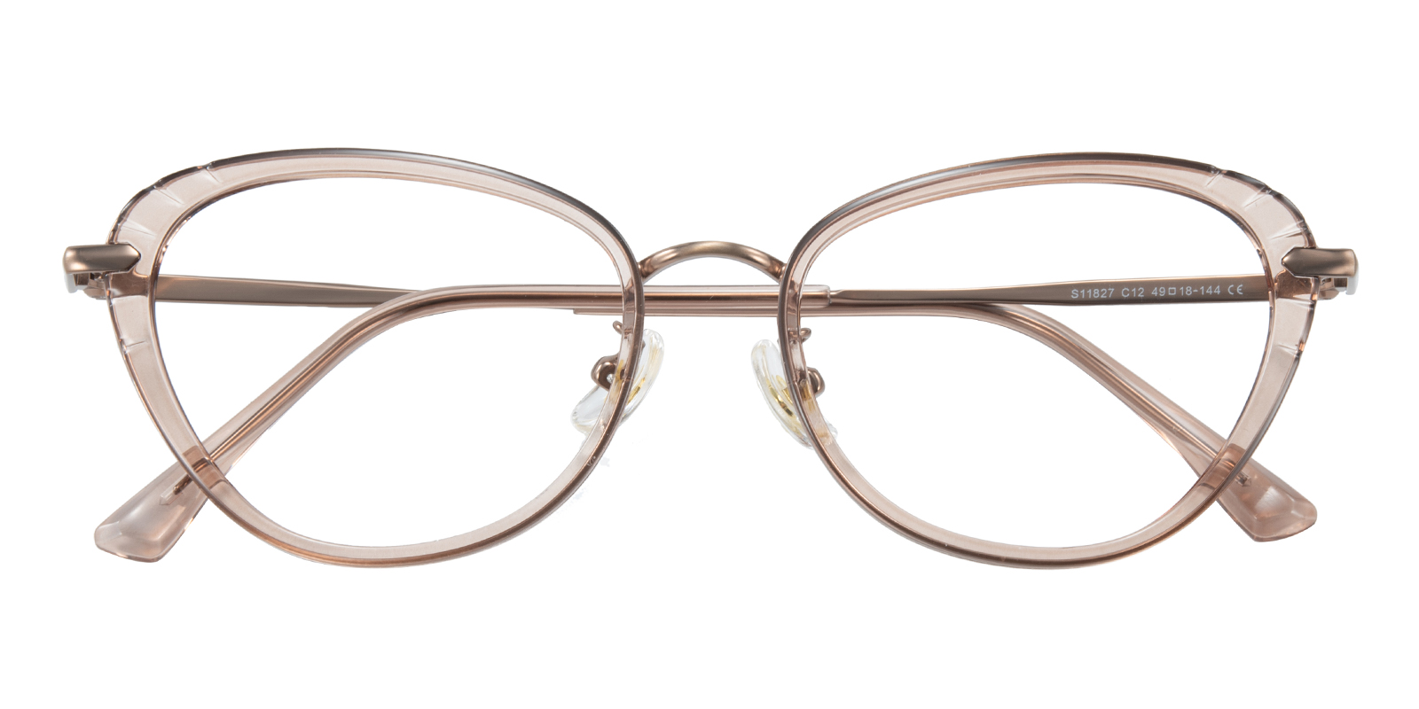 Bonnie Cat Eye Champagne Sunglasses | GlassesShop