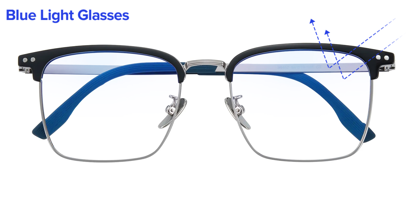 Prescription Glasses Square Metal And Acetate Glasses Prescription