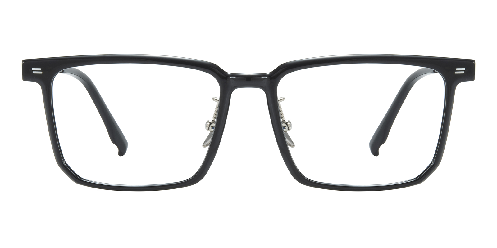 Off-White OW6017770057 Eyeglasses Gun Black Metal Gunmetal Eyeglasses: Dark Gray Metal Frames - GlassesShop main image 3