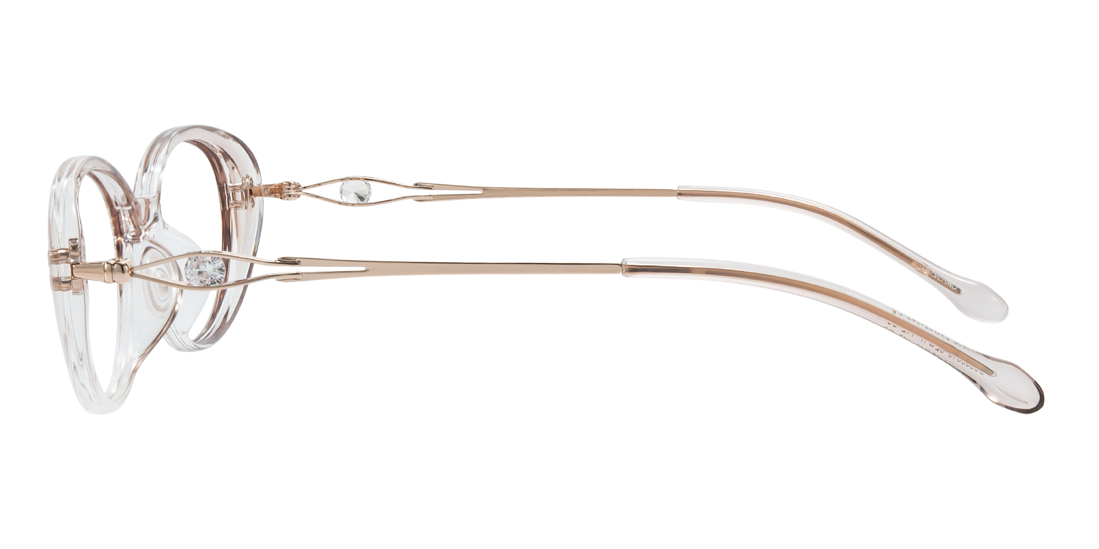 Olivia Oval Pink Eyeglasses | GlassesShop