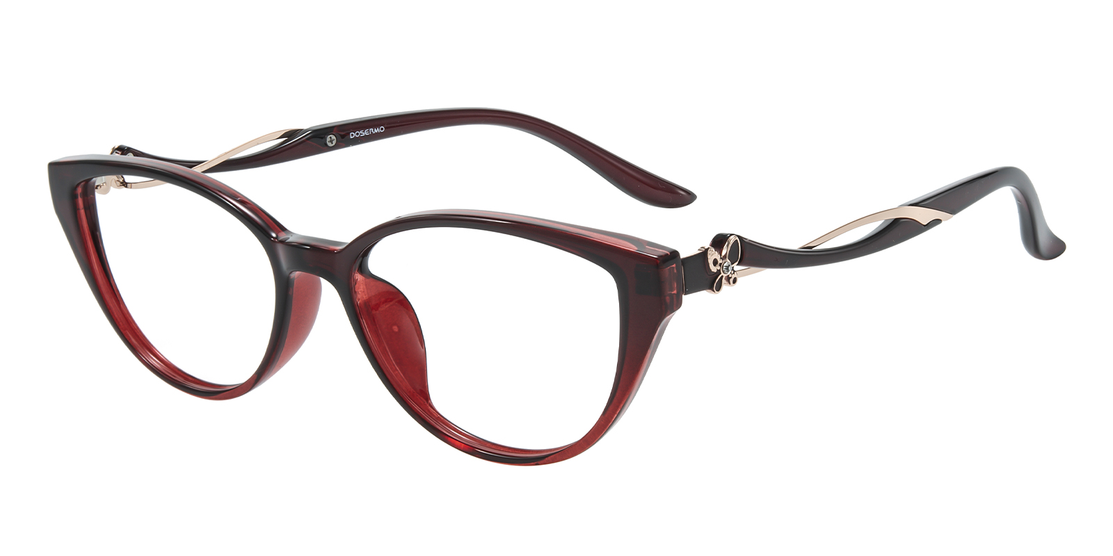 Czone P3201 Col.40 Burgundy Authentic Eyeglasses 51-19-140 OZONE EYEWEAR P3201 COL.90 51-19-140 Black/Gray Full Rim  main image 3