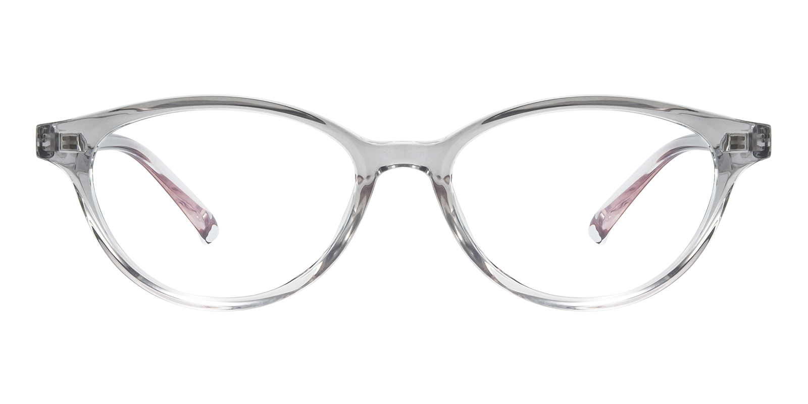 Sofia Oval Gray/Ombre Photochromic Glasses | GlassesShop