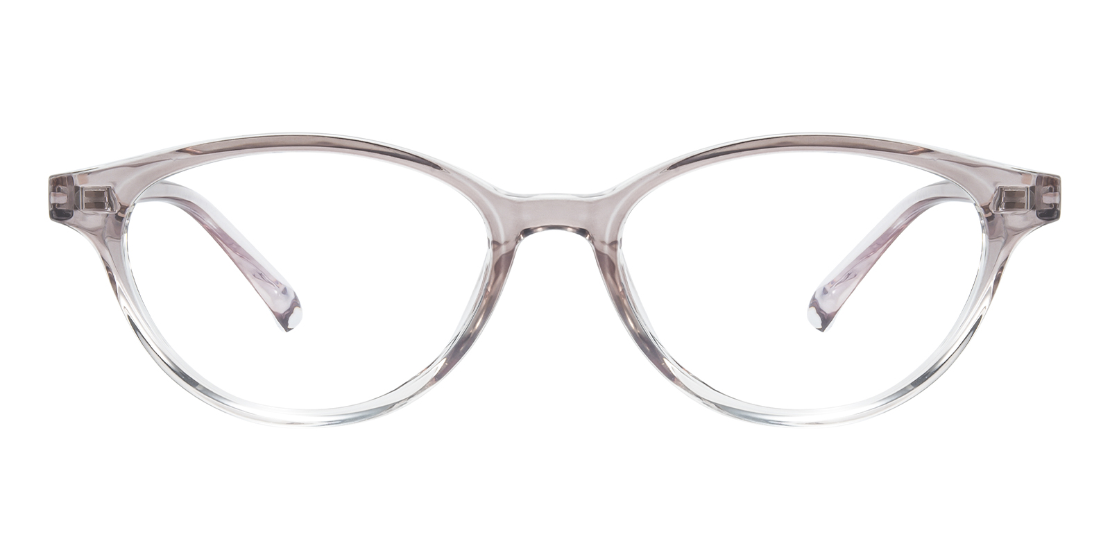 Olivia Oval Pink Eyeglasses | GlassesShop display picture 3