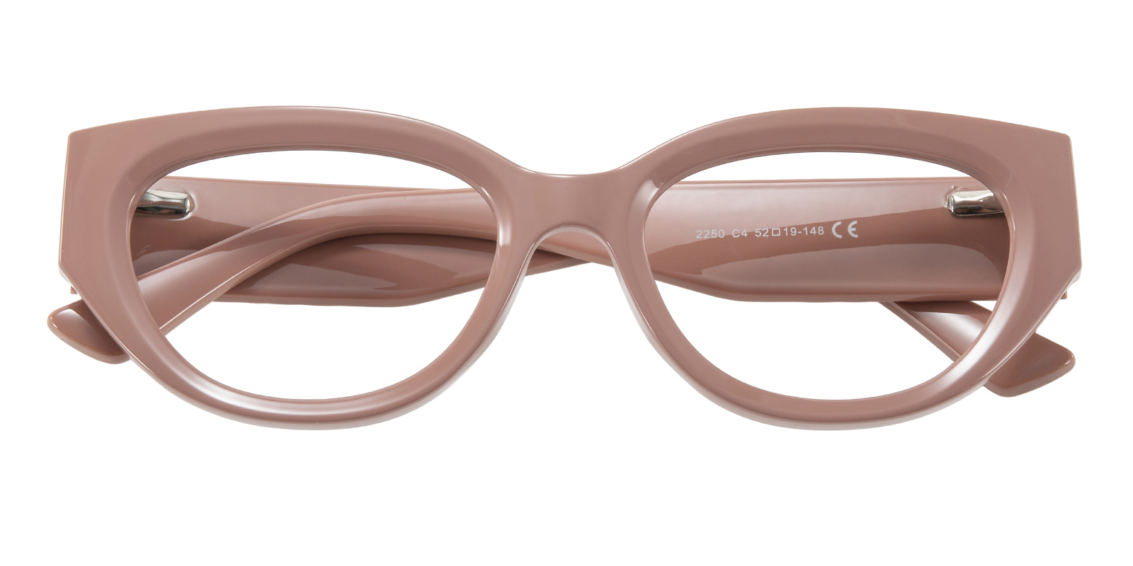 Nova Cat Eye Blush pink Sunglasses | GlassesShop display picture 3