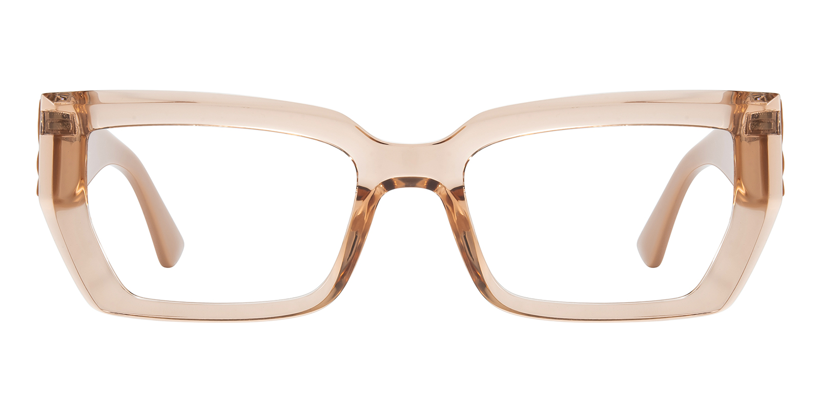 猫美 Camila Cat Eye Nude Pink/Rose Gold Eyeglasses | GlassesShop