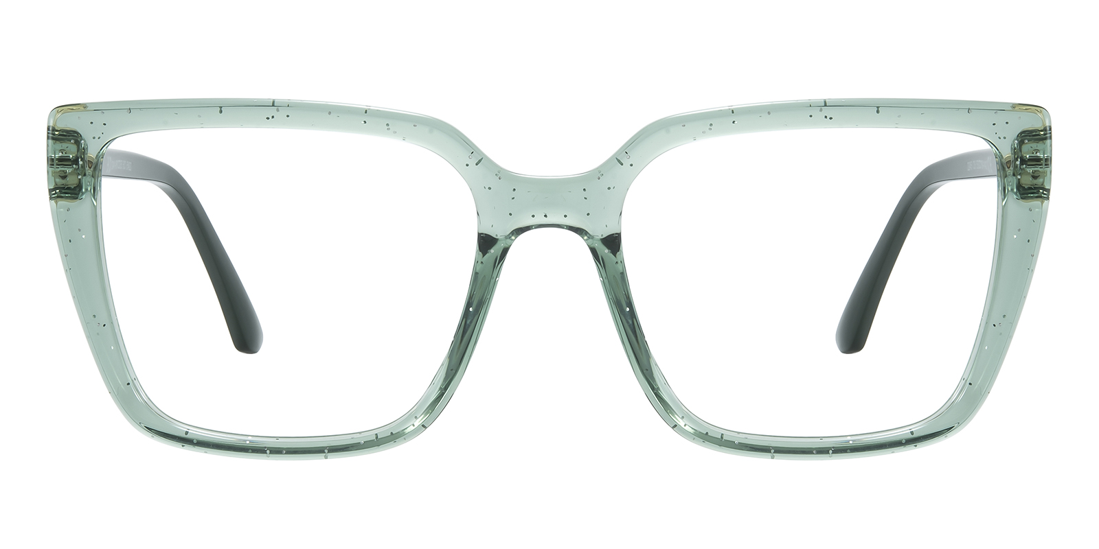 アトリエgg グリーン Aria Square Green Eyeglasses | GlassesShop