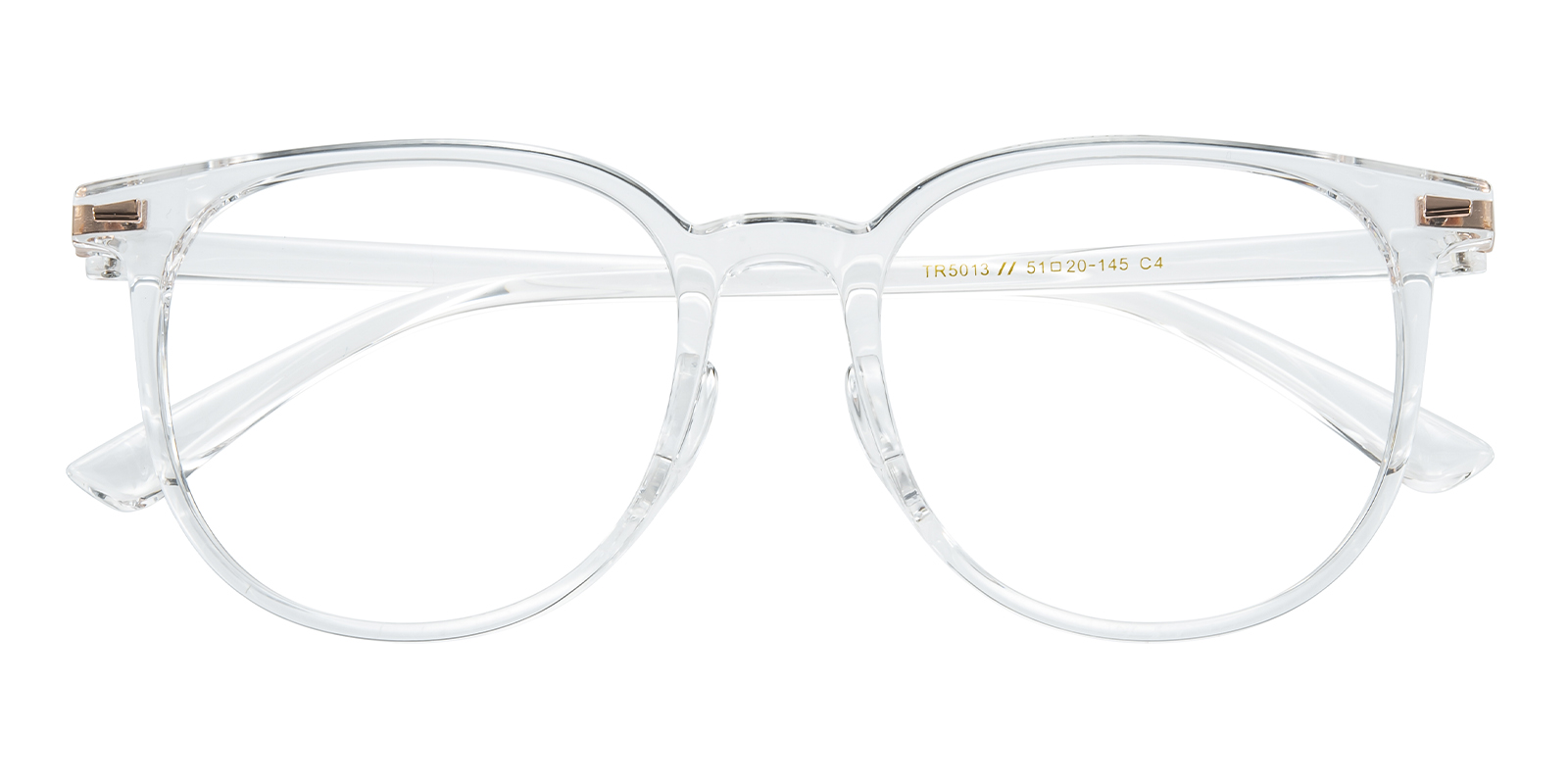 【新品未使用】CRYSTALJEMMY Wrinkle WhiteJewelry Whitney Square Clear Eyeglasses | GlassesShop