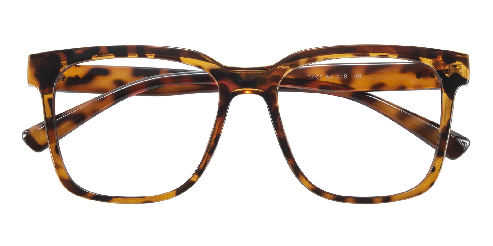 Oberlin Tortoise Square,Horn TR90 Plastic Eyeglasses