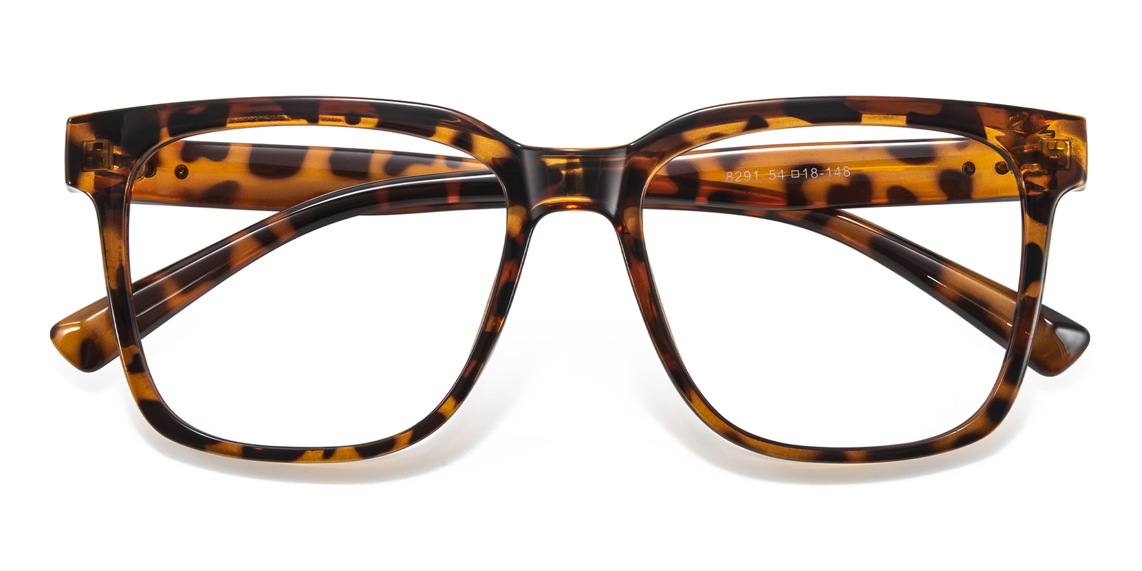 Oberlin Tortoise Square,Horn TR90 Plastic Eyeglasses