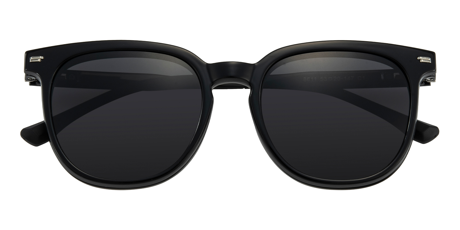 Hackensack Square Black Eyeglasses | GlassesShop