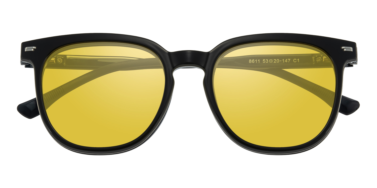 Hackensack Square Black Eyeglasses | GlassesShop