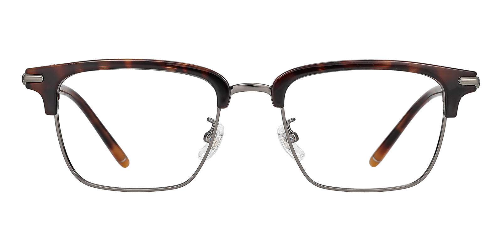 Joe Rectangle,Browline Tortoise/Bronze Photochromic Glasses