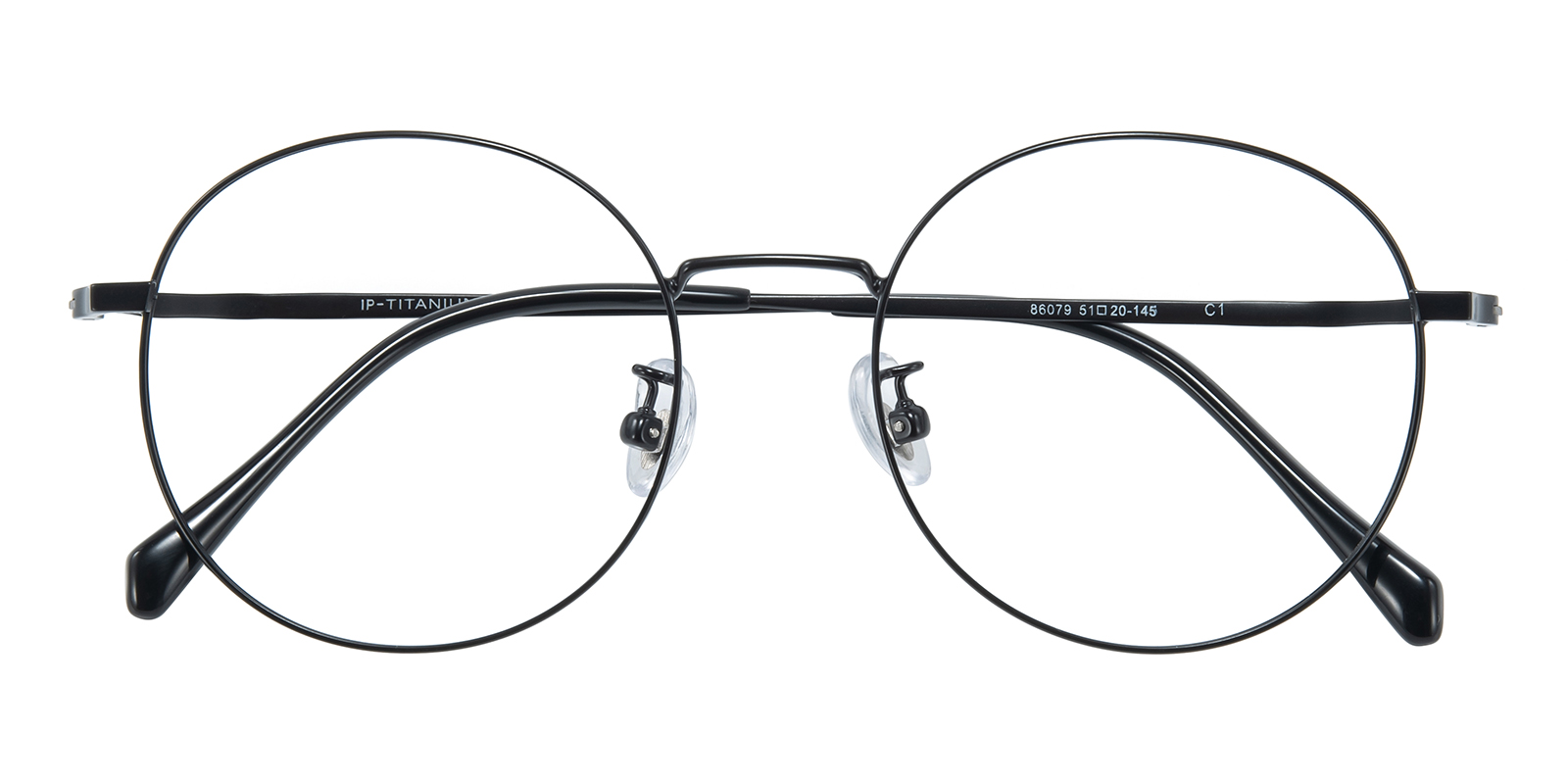 Kypers BLAI - Black Round Eyeglasses by The Nevermore