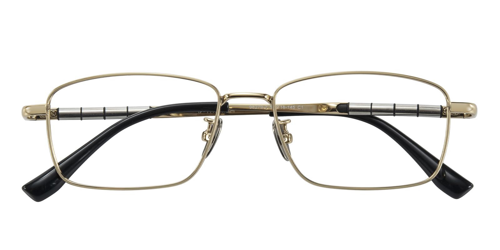Daniel Rectangle Golden Photochromic Glasses | GlassesShop