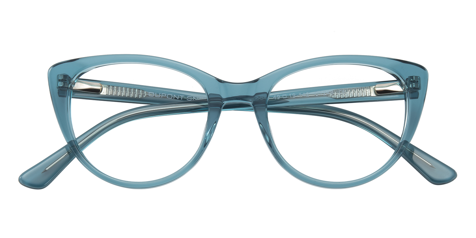 Hermosa Cat Eye Blue Eyeglasses Glassesshop