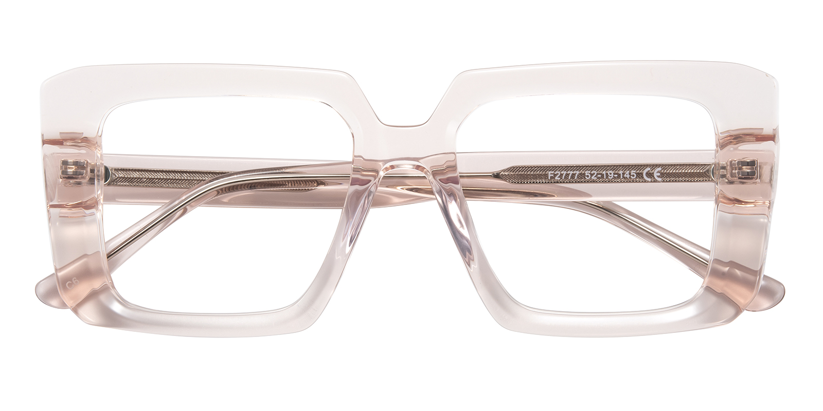 Jonesboro Square Pink Photochromic Glasses | GlassesShop