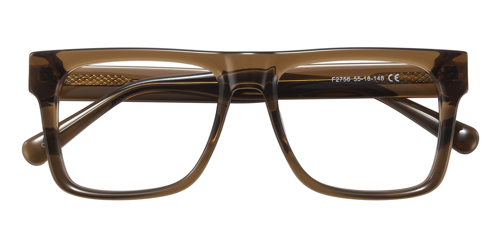 Shicaco様ブラウン38 Jonesboro Square Black Eyeglasses | GlassesShop