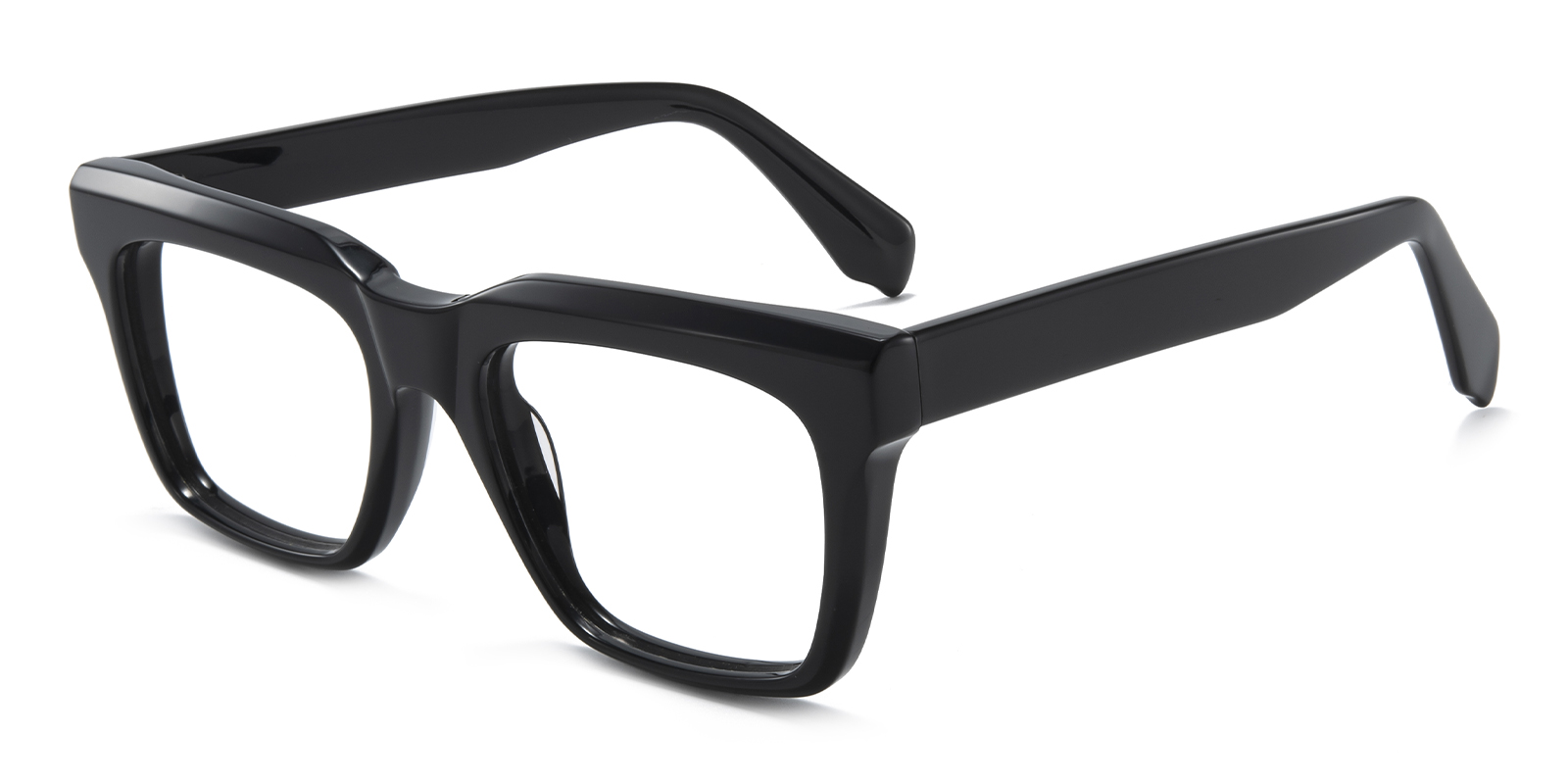 Alston Square Black Eyeglasses | GlassesShop