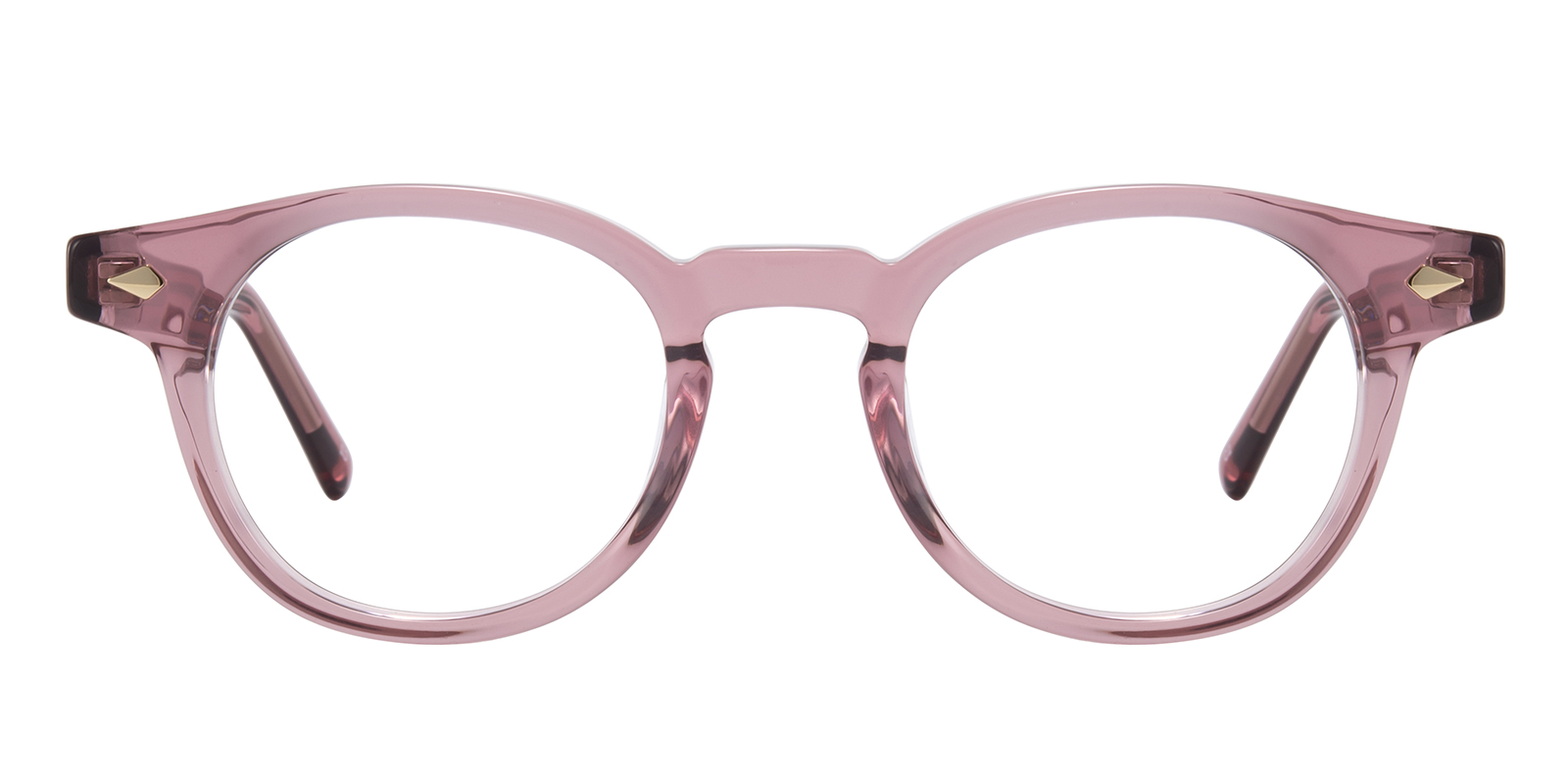 Oakland Round Purple Eyeglasses | GlassesShop