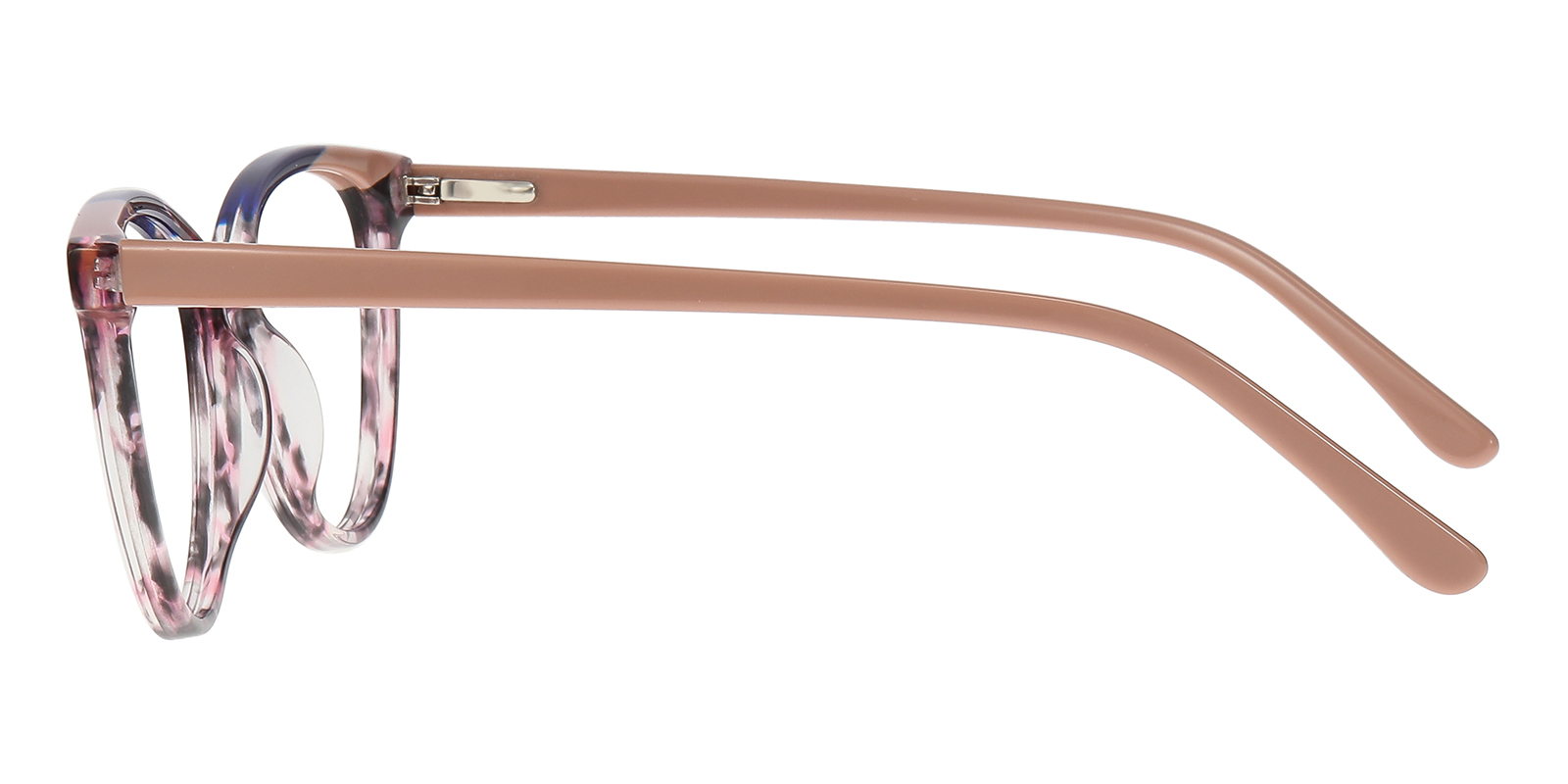 Gabrielle Cat Eye Purple Floral Eyeglasses | GlassesShop