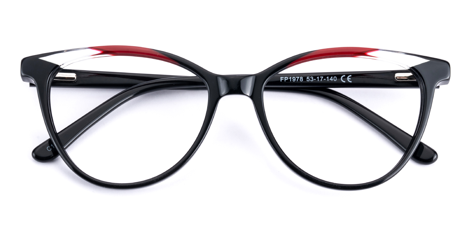 Gabrielle Cat Eye Black Eyeglasses GlassesShop