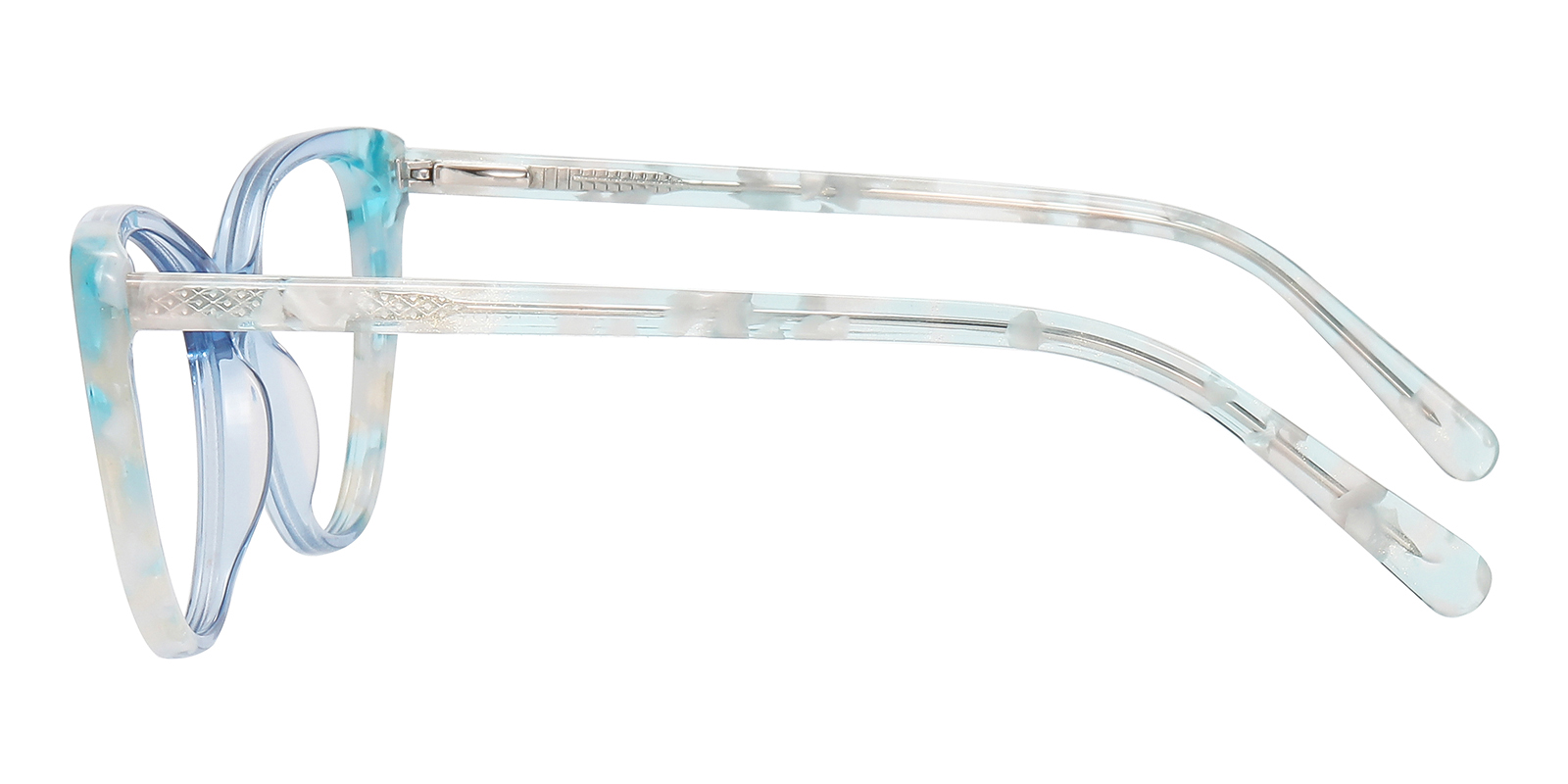 Joanna Cat Eye Blue Eyeglasses | GlassesShop